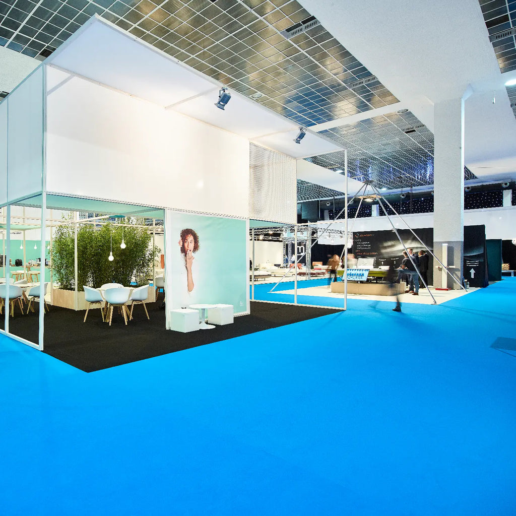 Exhibition carpet 675 gr/m² 4mx30m - Per roll 