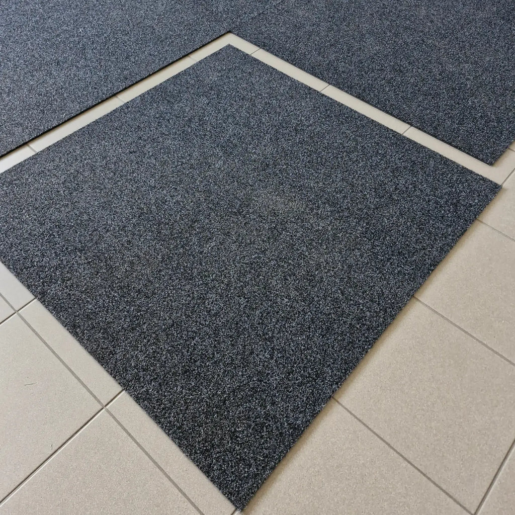 Dalle de moquette Omega, 4000 g/m², anthracite, 0,995 m x 1 m – à l'unité
