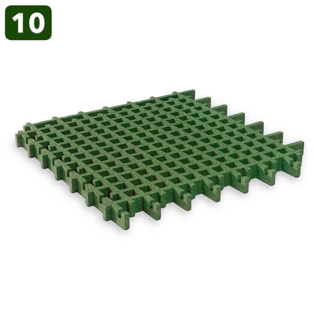 Rubbertegel Valdemping 45mm 100x100cm – Per stuk