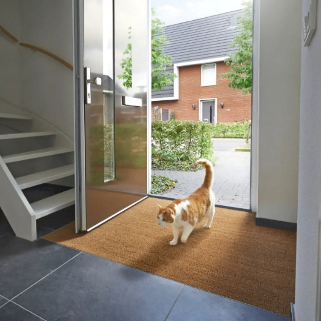Tapis d'entrée en coco naturelle 23 mm - par m² 