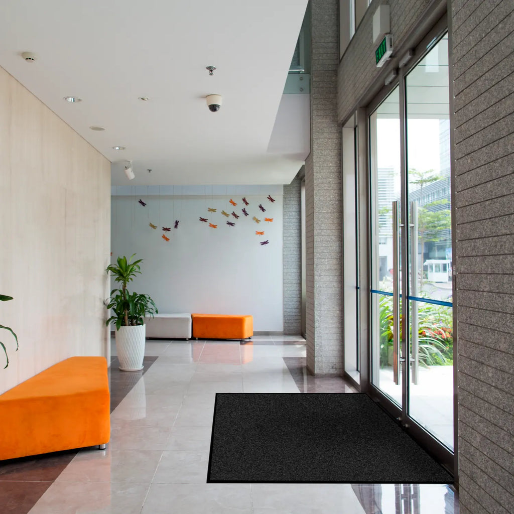 Tapis d'entrée en nylon antidérapant 10 mm 60 x 85 cm - À l'unité 