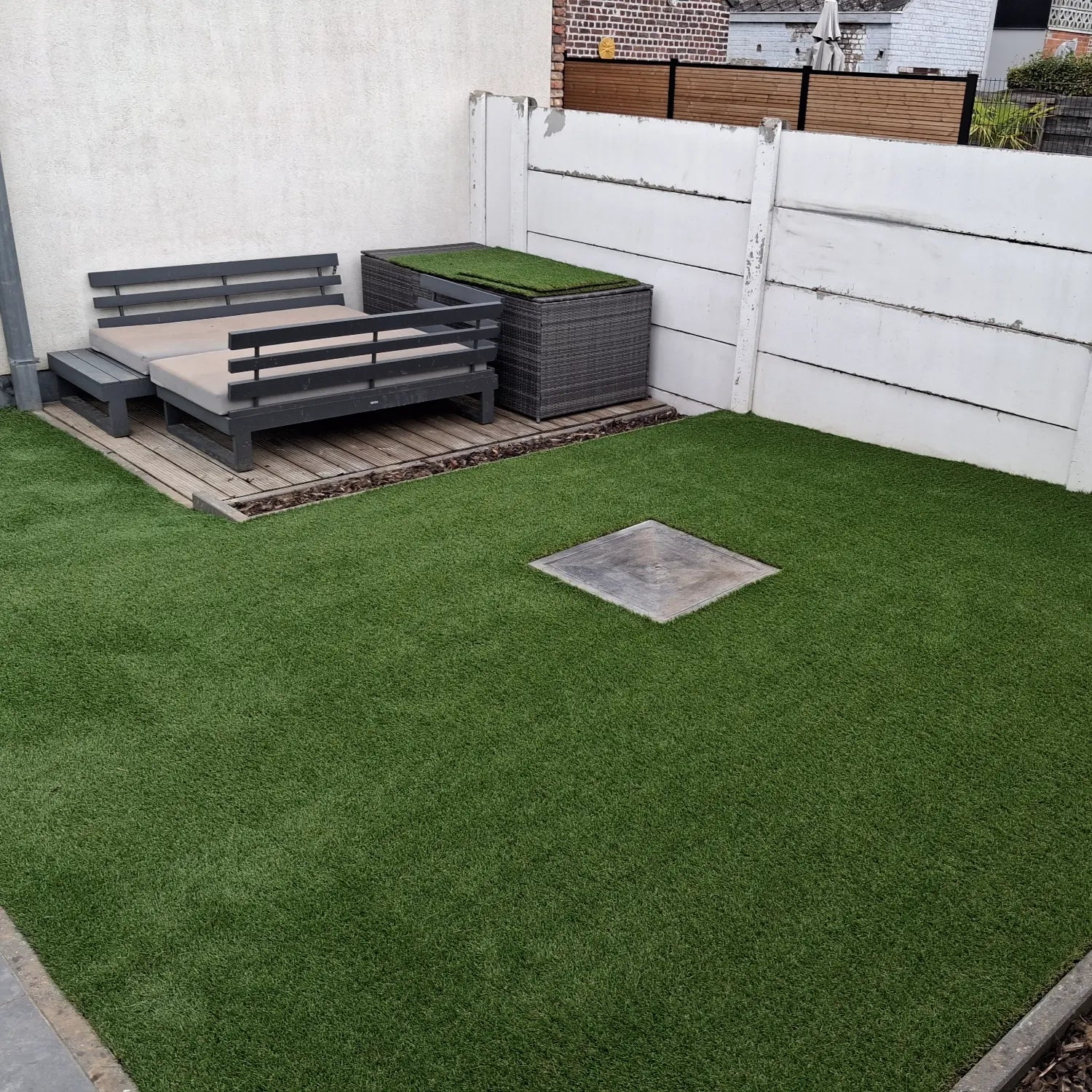 Gazon artificiel Ottawa 40 mm - 4 m de large - au mètre linéaire - dernier stock