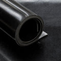 Tapis en caoutchouc antidérapant, uni, 4 mm, 1,4 x 10 mètres, noir, vendu au rouleau 