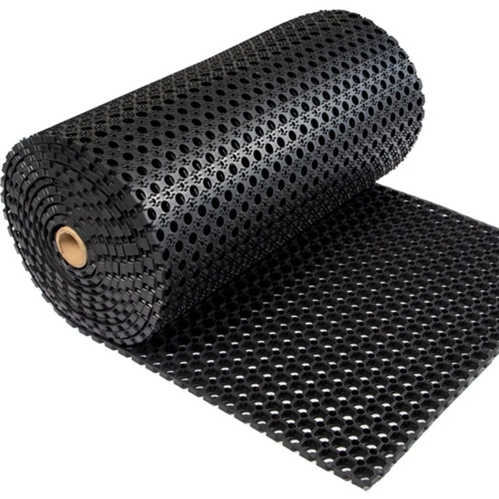 Rubber Ring mat 22mm 100x1000cm - Per running meter 