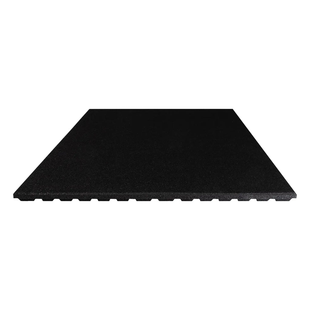 Dalle en caoutchouc 40mm,  couche supérieure premium avec sous-couche antichoc, 1000 x 1000 mm – À l'unité 